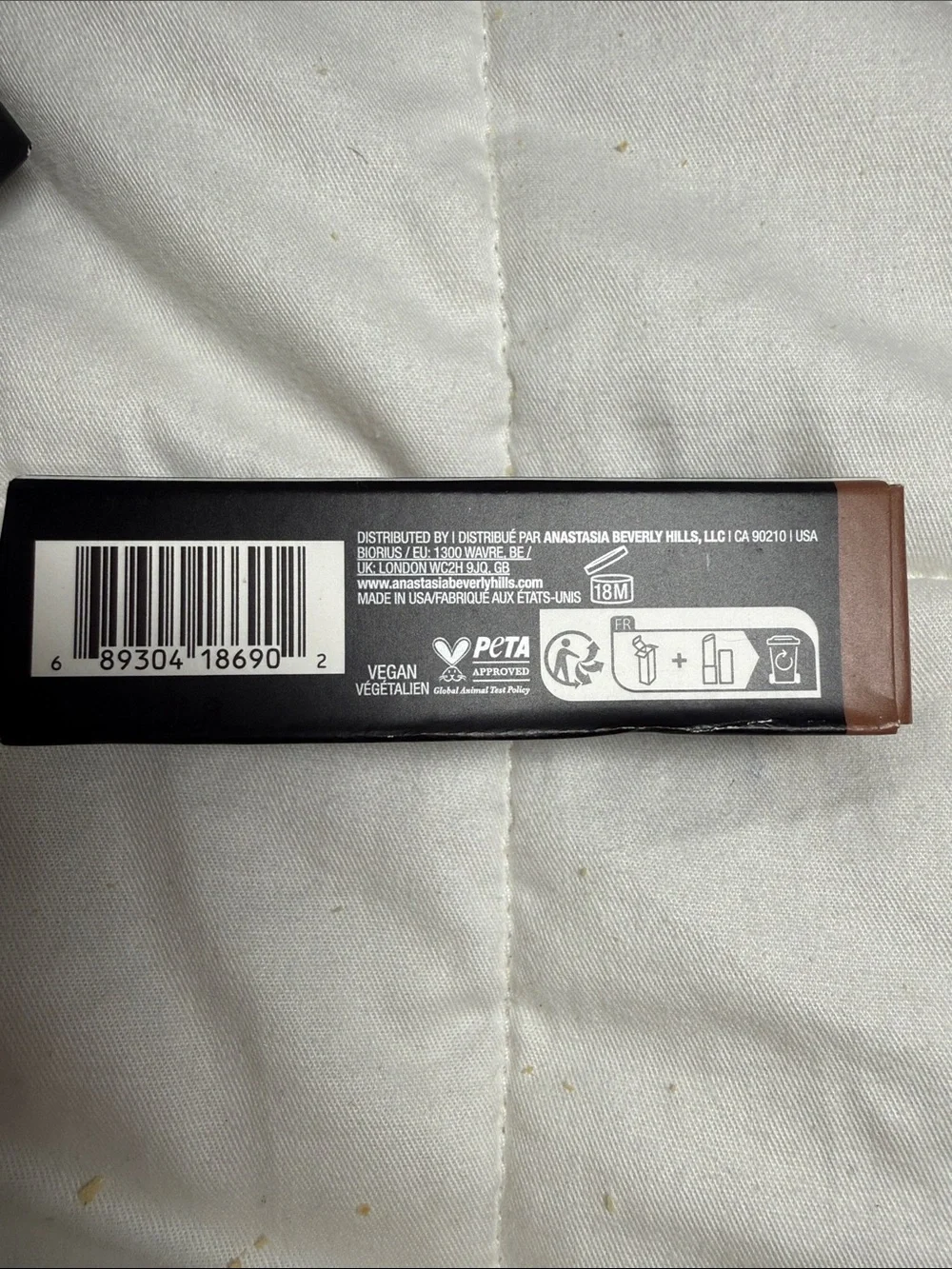 ANASTASIA BEVERLY HILLS Satin Lipstick in Rose Brown. Bin P